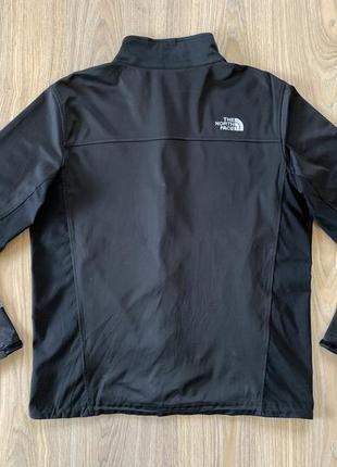 Мужская демисезон софтшел непромокаемая куртка ветровка the north face windstopper4 фото