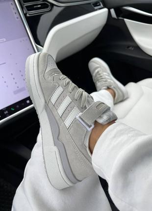 Кросівки adidas forum silver6 фото