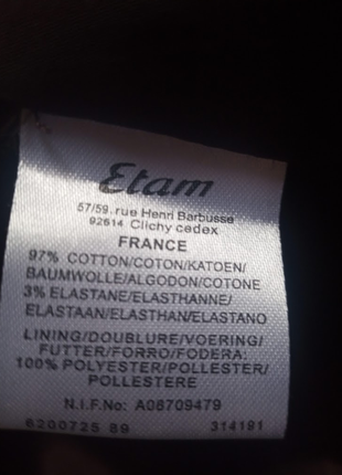 Шоколадная эстетика: классический тренч etam в глубоком оттенке 7