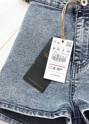 Джинсові шорти pull&bear 2
