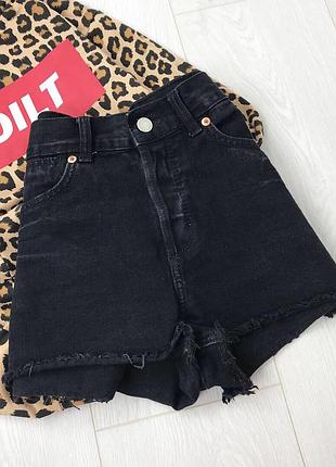 Джинсовые шорты topshop moto