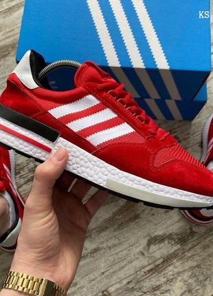Красные мужские кроссовки adidas Jeremy Scott Wings 2.0