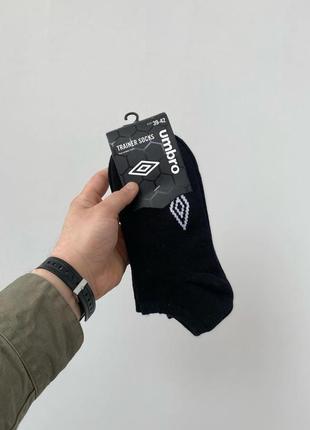 Базовые короткие носки🧦 umbro socks пак 3 пари3 фото