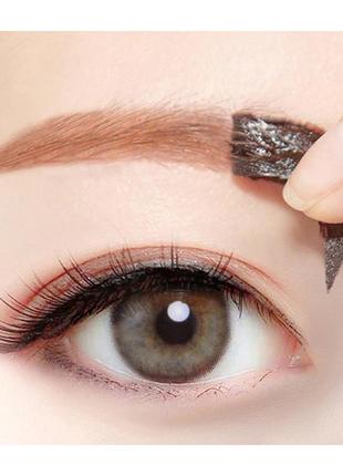 Тинт пленка для окраски бровей, водостойкий тату ефект, микроблейдинг хной