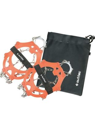 Ледоступы outtec р.м (35-40) с ремешком оранжевый