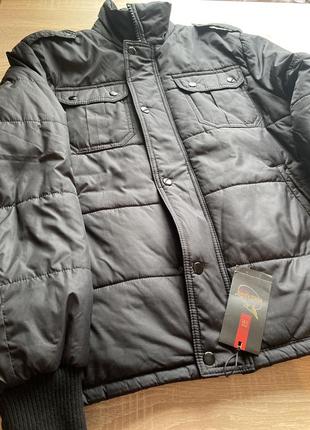 Куртка мужская s размер черного цвета3 фото
