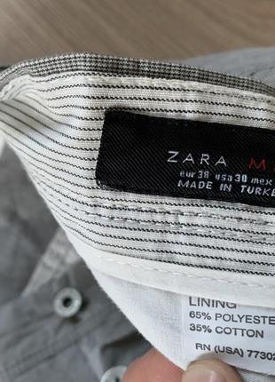 Мужские повседневные хлопковые штаны zara man7 фото