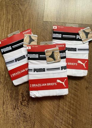 Трусикі жіночі brazilian briefs puma