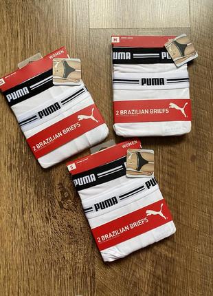 Трусики женские brazilian briefs puma2 фото