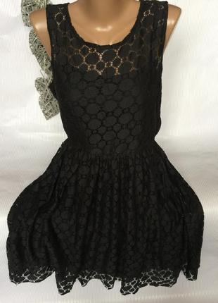 Шикарне плаття ажур h&m