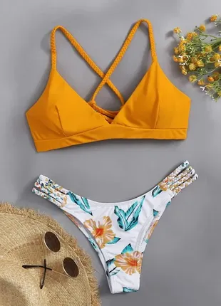 Стильный раздельный купальник zaful🧡