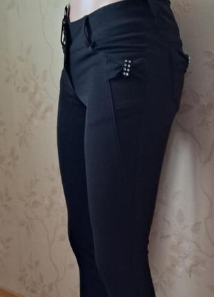 Женские классические брюки, штаны классические, офисные брюки,3 фото