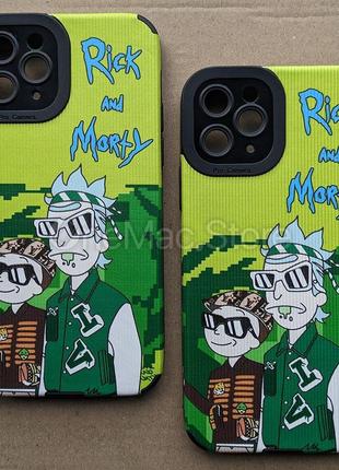 Чехол rick and morty chill для iphone 11 pro