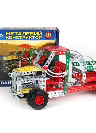 Конструктор металевий "вантажівка технок", арт.4883