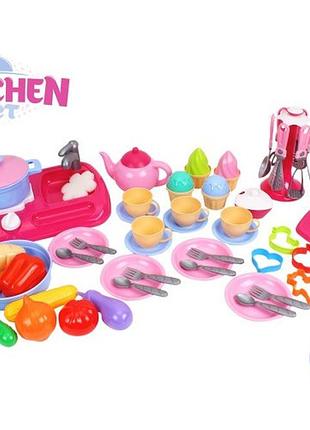 Іграшка "кухня з набором посуду технок", арт.7280