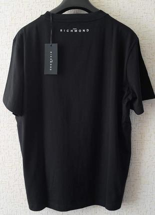 Мужская футболка johnmond черного цвета4 фото