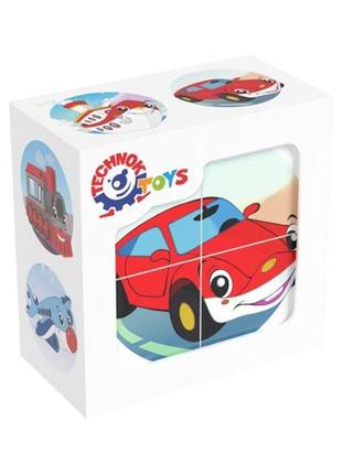 Іграшка кубики "у світі техніки технок", арт.1769