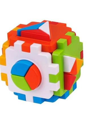 Іграшка куб "розумний малюк логіка 2 технок", арт.2469