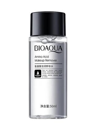 Демакіяж з амінокислотами bioaqua amino acid makeup remover 50ml.4 фото