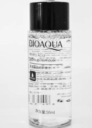 Демакіяж з амінокислотами bioaqua amino acid makeup remover 50ml.2 фото