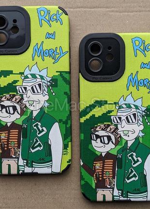 Чохол rick and morty chill для iphone 12