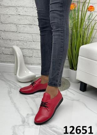 Женские туфли на шнурках 👞7 фото