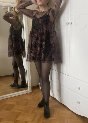 Платье - сетка 5