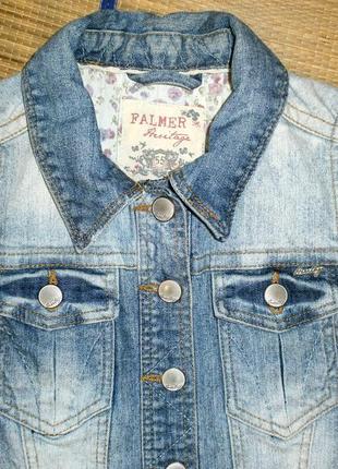 Распродажа жилетка джинсовая женская р. 12 m-l falmer heritage2 фото