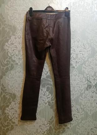 Штаны кожаные брюки италия размер 27-284 фото