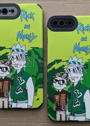 Чохол rick and morty chill для iphone 7 plus1 фото