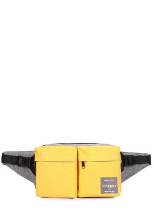 Сумка на пояс poolparty bumper жовта