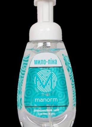 Дезинфекционное средство для мытья рук мыло-пена manorm 300мл