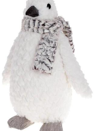 Декоративная игрушка "пингвиненок в шарфике" 36см