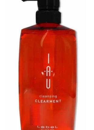 Lebel iau cleansing clearment освіжний аромашампунь для глибокого очищення натурального та фарбованого волосся