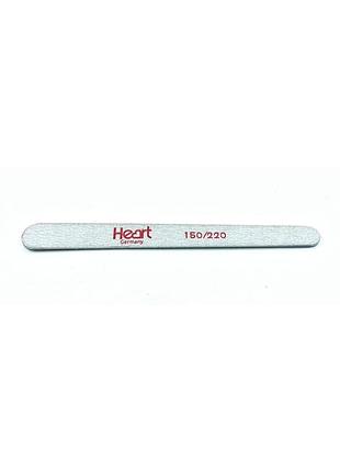 Пилка капелька серая heart150/220