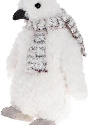 Декоративна іграшка "пінгвіня в шарфікі" 31см1 фото