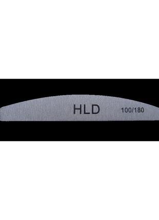 Пилочка минеральная h l d(100*180) half серая