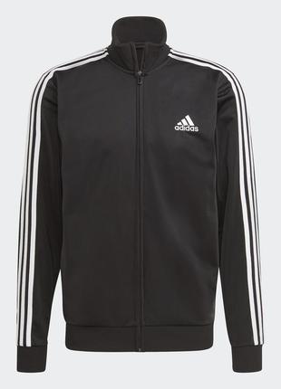 Спортивный костюм adidas primegreen essentials 3-stripes black8 фото