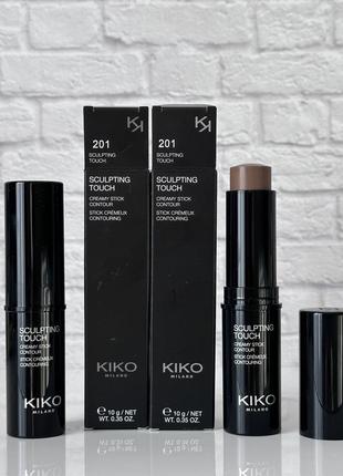 Sculpting touch creamy stick contour! скульптор kiko milano 201!