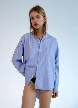 Рубашка zara рубашка zara xs оригинал