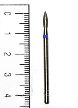 Насадка на фрезер алмазна мала пулевидная