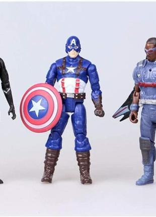 Набір фігурок 14в1 месники, 17 см - marvel, avengers, action figures5 фото