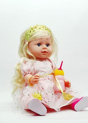 Лялька shantou sister bls007r|u в рожевій сукні4 фото