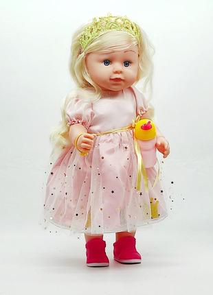 Лялька shantou sister bls007r|u в рожевій сукні3 фото
