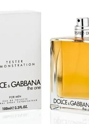 Dolce & gabbana the one for men tecтер дольче габбана зе ван фо мен