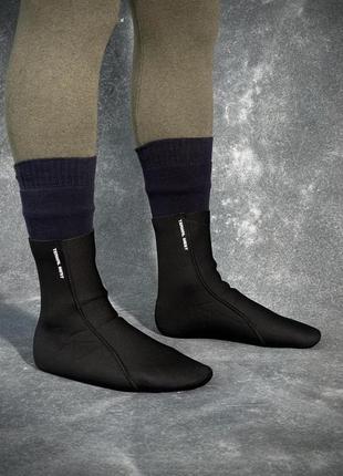 Термошкарпетки thermal mest чоловічі чорні /без змійки