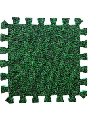 Дитячий килимок-пазл трава 450×450×10 мм