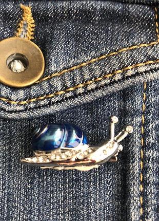 Брошка равлик brbf113202