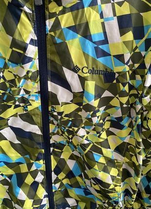 6-8 шикарная куртка ветровка columbia pixel