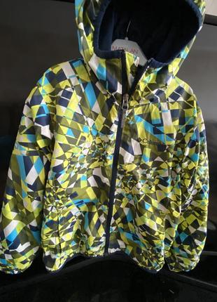 6-8 шикарная куртка ветровка columbia pixel